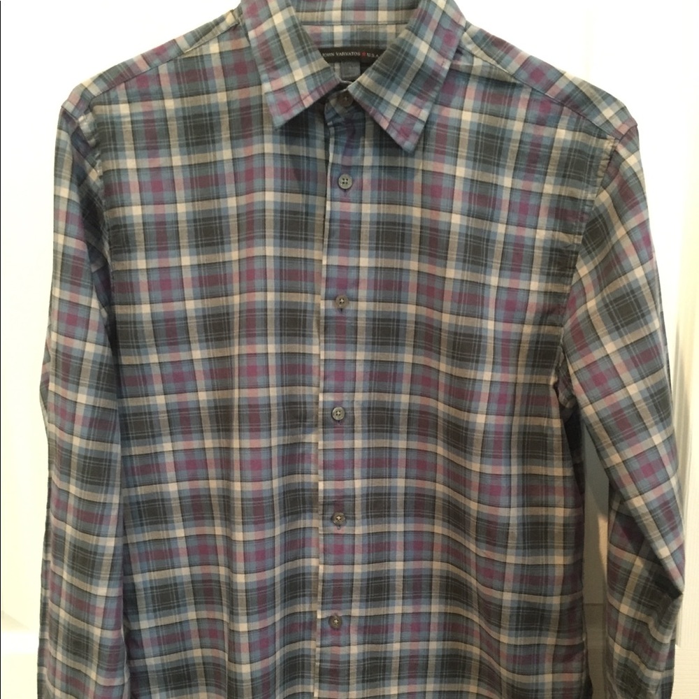 John Varvatos button down